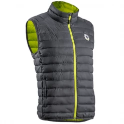 Coverguard Gilets De Travail Sans Manche Gilet Sans Manches Matelassé Unisexe - Kuma - Gris Et Jaune - Taille S