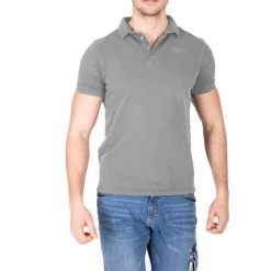 Rica Lewis Workwear Tee-shirt Polo Et Chemise De Travail Polo Homme Manches Courtes - Polage Rica Lewis - Gris - Taille M