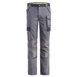 Pantalon De Travail North Ways Cary Couleur Gris Et Noir - Taille 40