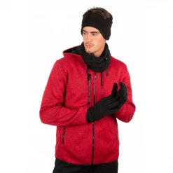 Top-Tex Bonnet Et Cagoule De Travail Bandeau Polaire 100% Polyester Micro Polaire - K-Up - Taille 55 Cm - Coloris Noir