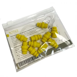 Auditech-innovations Bouchons D'oreilles Anti-bruit Embouts à Ailettes De Rechange Pour Protection Auditive EarTech Access - Small Jaune - Sachet De 5 Paires