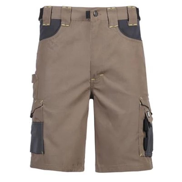 Bermuda De Travail Bermuda Multipoches North Ways Hugues Brun Et Gris Taille 44 1205 – Image 6