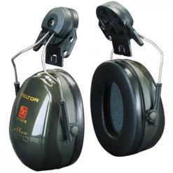 Casque Antibruit Coquille Antibruit Optime II Vertes Avec Attaches P3E 30dB 3M H520P3E-410-GQ