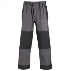 Vêtement De Travail Anti-pluie Pantalon De Pluie North Ways Piranha Gris Noir 50% PU 50% PVC Taille 4XL