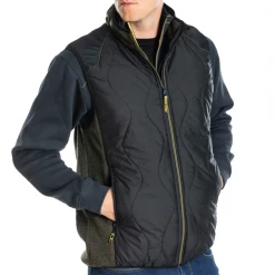 Rica Lewis Workwear Gilets De Travail Sans Manche Gilet Sans Manches Rica Lewis Archie - 100% Polyester Kaki - Taille M