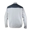 PBV Parka Et Blouson De Travail Blouson Blanc De Travail Typhon En Polycoton Blanc Gris - 3XL