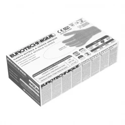 Coverguard Protections Jetables: Gants Et Charlotte Gant à Usage Unique Nitrile Noir Non Poudré Taille 10 - Boîte De 100