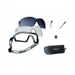 Lunettes De Protection Lunettes Cobra Kit Mousse Oculaire Et ESP Avec étui : Bollé KITCOBRA