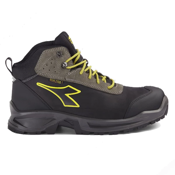 Chaussure Haute De Sécurité Chaussure De Sécurité Haute Sport Diatex MID S3 WR CI SRC - Gris Et Noir - Taille 43 Diadora Utility 177650/C2815/43 – Image 3