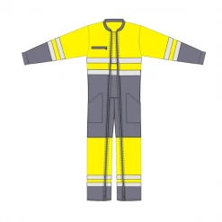 Combinaison Et Cotte Hv Combinaison Haute Visibilité Double Fermeture Taille 2 PBV 13HVJ430-T2