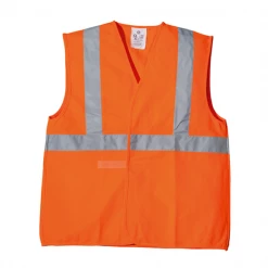 Gilet Haute Visibilité (hv) Gilet Haute Visibilité Fermeture Centrale Yard Coverguard Orange XL