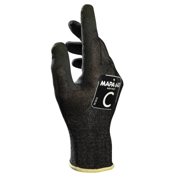 Gants De Protection Anti Coupure Gant Anti-coupure Compatibles écrans Tactiles - Niveau C - Krytech 643 - Taille 10 Mapa 34643010