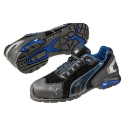 Puma Safety Chaussure De Sécurité Basse Chaussure De Sécurité Puma Rio Black Low Baskets – Noir – Taille 43