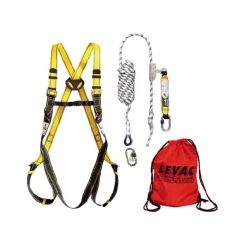 Kit Harnais Antichute Kit Antichute Harnais Avec Stop-chute à Corde Et Sac : Levac 3616KIT2