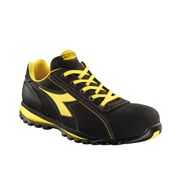 Chaussure De Sécurité Basse Chaussure Sécurité Glove Noire Jaune T43 Diadora Utility 170235-80013/43 – Image 2