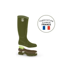 Bottes De Sécurité Et De Travail Bottes Chasse Mixte Aigle Parcour 2 Caoutchouc Kaki Taille 40 84207-40