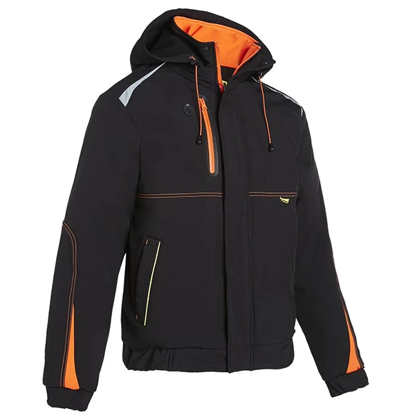 North Ways Veste De Travail Veste Respirante Waterproof Morane Noir Et Orange Taille M North Way – Image 3