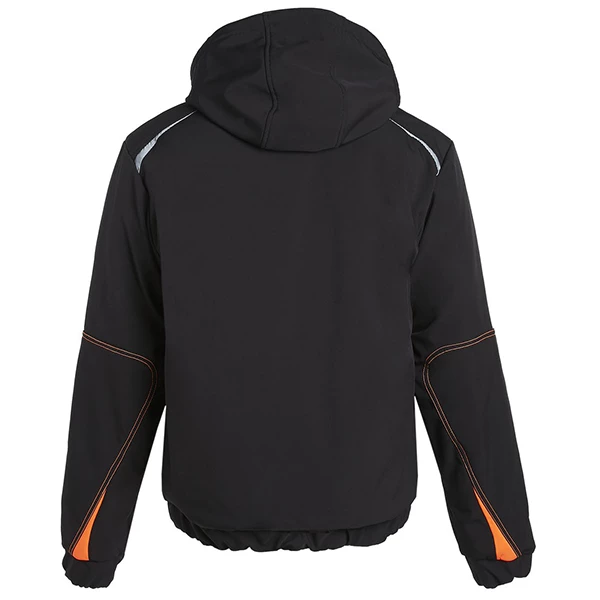 North Ways Veste De Travail Veste Respirante Waterproof Morane Noir Et Orange Taille M North Way – Image 2