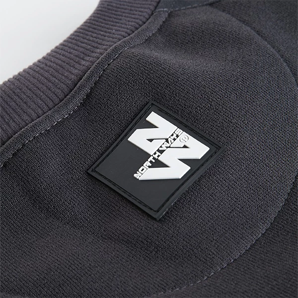 Pull De Travail Pull North Ways Ras-le-cou Léon Gris Avec Poche Zippée - Taille 3XL â Image 5