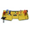 Ceinture Porte Outils Poche à Outils à 9 Poches Théard Avec Ceinture En Cuir Et 2 Anneaux