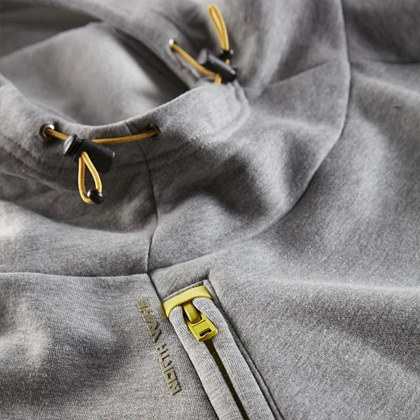 Pull De Travail Sweat à Capuche Alca North Ways Gris Chiné Taille 4XL 1229 GRIS 4XL â Image 3