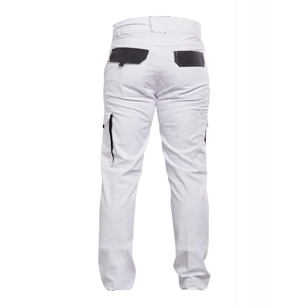 PBV Pantalon De Travail Spécial Peintre - Unisexe - Blanc/gris - Taille 48 – Image 4