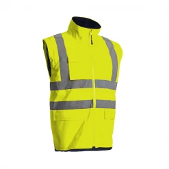 EuroProtection - Coverguard Parkas Et Blousons Haute VisibilitĂ© Parka Haute-visibilité Kanata 4/1 Euro-Protection Jaune Fluorescent TXL