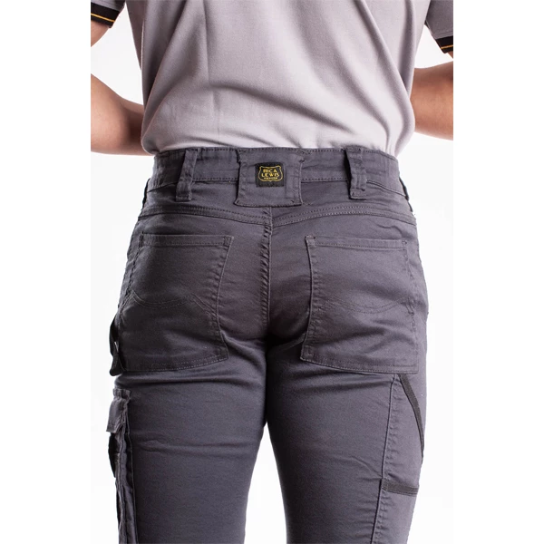 Rica Lewis Workwear Pantalon De Travail Jean De Travail Rica Lewis Stretch Multi-poches Ardoise - Taille 40 – Image 5