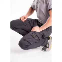 Rica Lewis Workwear Pantalon De Travail Jean De Travail Rica Lewis Stretch Multi-poches Ardoise - Taille 40