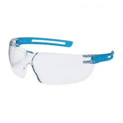 Lunettes De Protection à Branches Uvex X-fit Monture Bleue Translucide