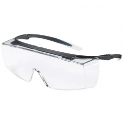 Lunettes De Protection Surlunettes à Branches Uvex Super F OTG Antirayures Monture Noire