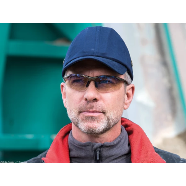 Lunettes De Protection Lunette Contour ESP Protection Verre Fumé Anti-rayures Coloris Noir Bollé CONTESP â Image 3