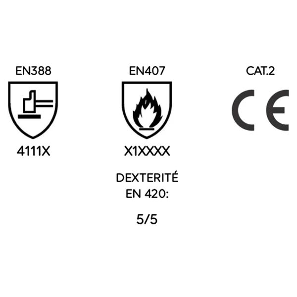 Gant De Protection Anti-chaleur Jusqu'à 150°C - Tempdex 710 - Taille 9 Mapa 34710559 – Image 2