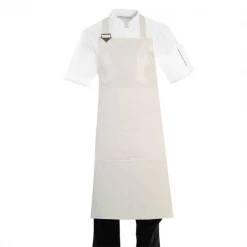 EuroProtection - Coverguard Blouse Et Tablier De Travail Tablier Polyuréthane Blanc Oléofuge 120x90cm : Euro Protection 56200