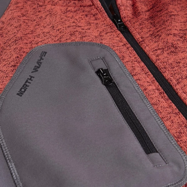 Veste Blouson Polaire De Travail Veste De Travail Femme Louise North Ways Couleur Corail Taille XXL 1467